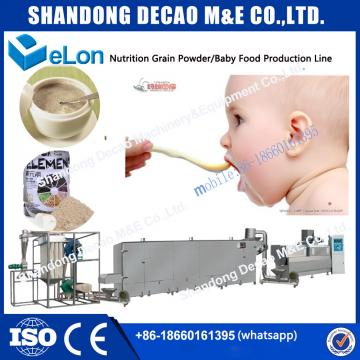 high quality powder instant baby food making machine