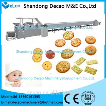 100kg/h Stainless steel biscuit processing machine