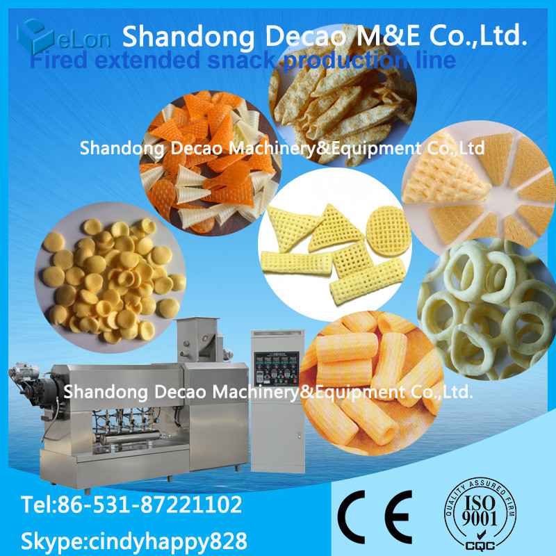 automatic stainless steel potato chips making plant food processing industries