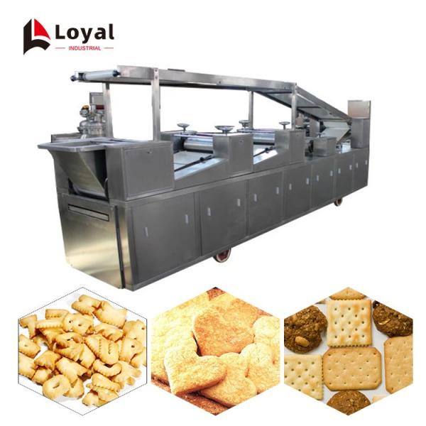 150-200kg/h Stainless steel biscuit making machine industrial #1 image
