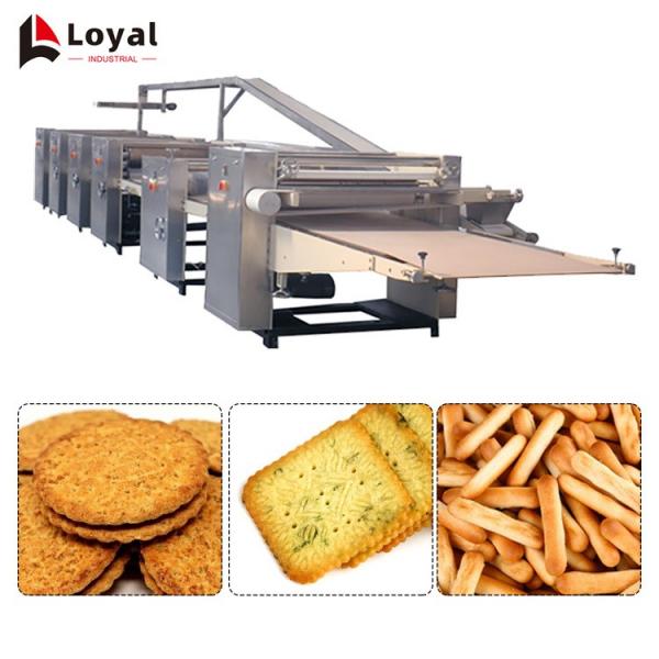 100kg/h Stainless steel biscuit maker machine #1 image