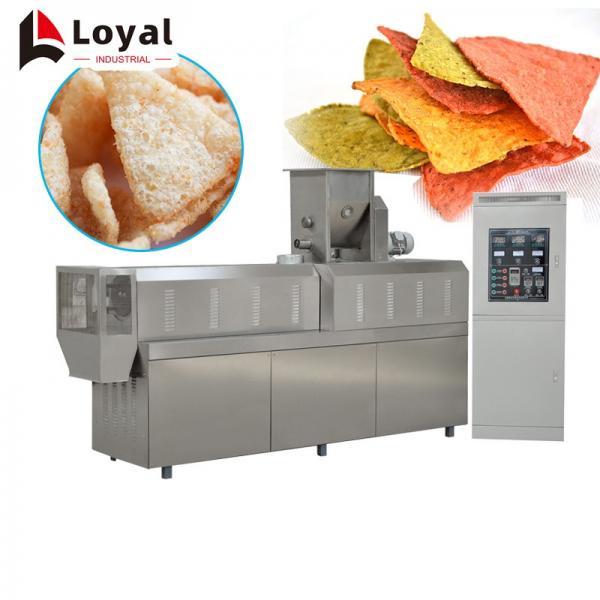 2d / 3d snack pellet processing and frying machine #1 image
